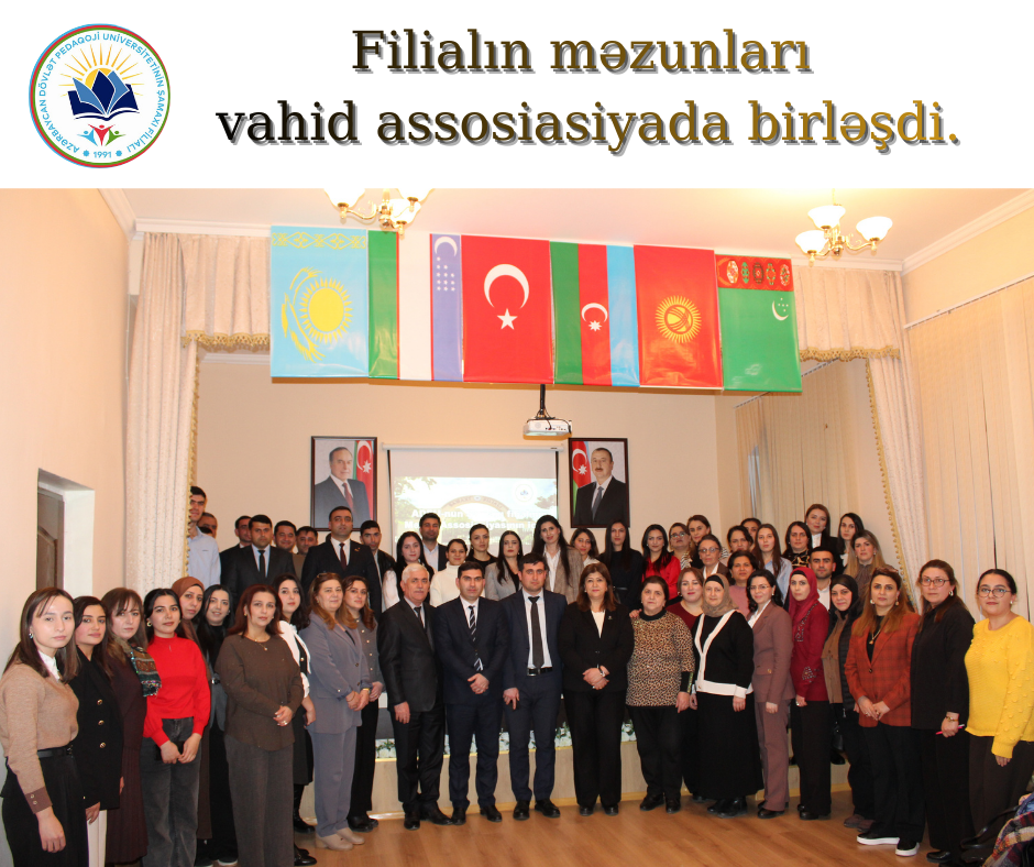 Azərbaycan Dövlət Pedaqoji Universitetinin Şamaxı filialının Məzun Assosiasiyasının iclası keçirildi.