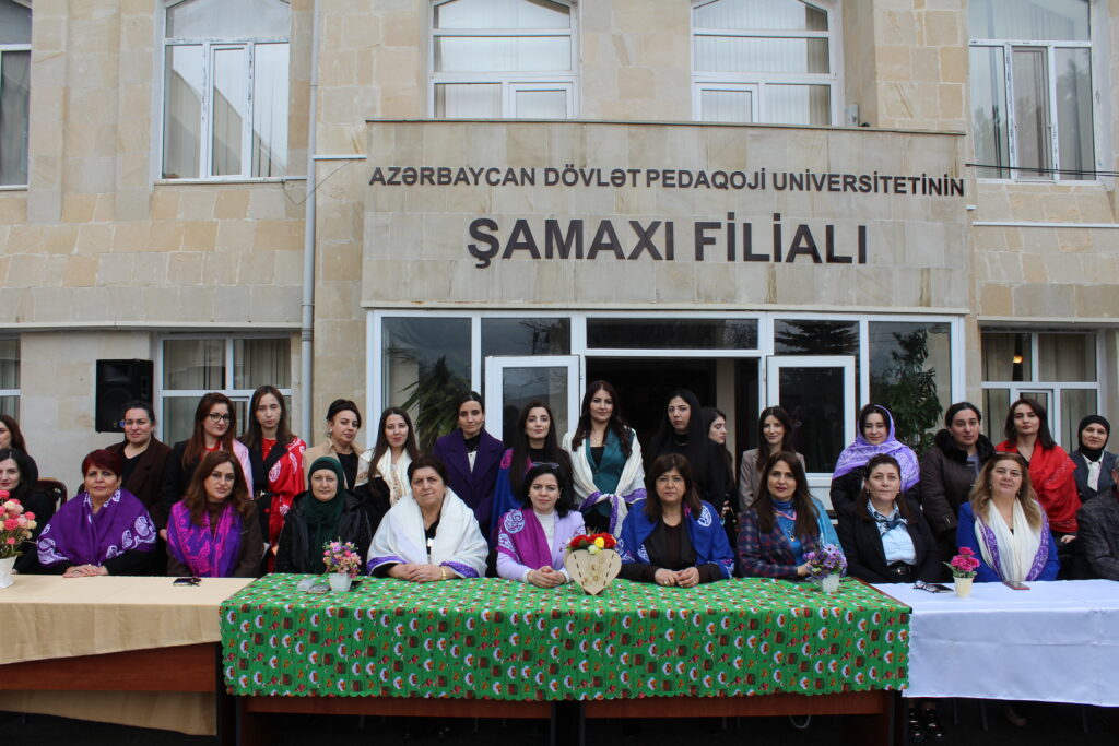 ADPU-nun Şamaxı filialında Novruz bayramı təntənəli və coşqulu tədbirlə qeyd edilib.