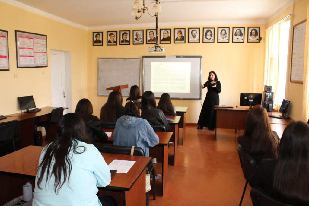 Pedaqogika və psixologiya kafedrasının müəllimi Qurbanlı Sara tərəfindən MİQ təlimi keçirilib.