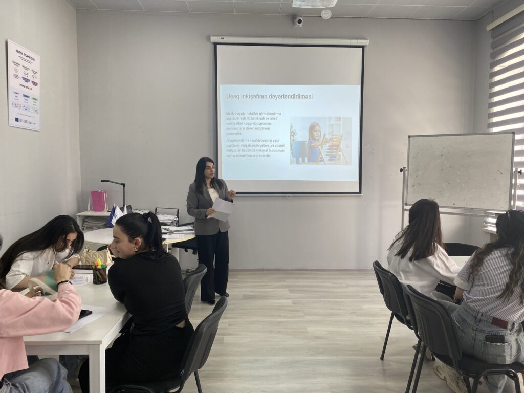 edaqogika və Psixologiya kafedrasının müəllimi İsgəndərova Həmidə  tərəfindən MİQ təlimi keçirildi.