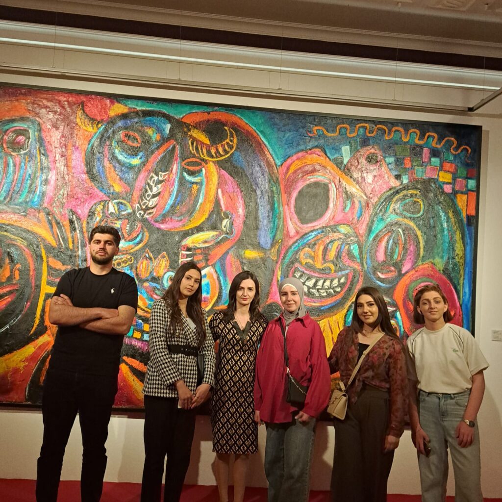 Tələbələr Bakı Kitab Mərkəzi, Milli İncəsənət Muzeyi və Xalça Festivalında olublar