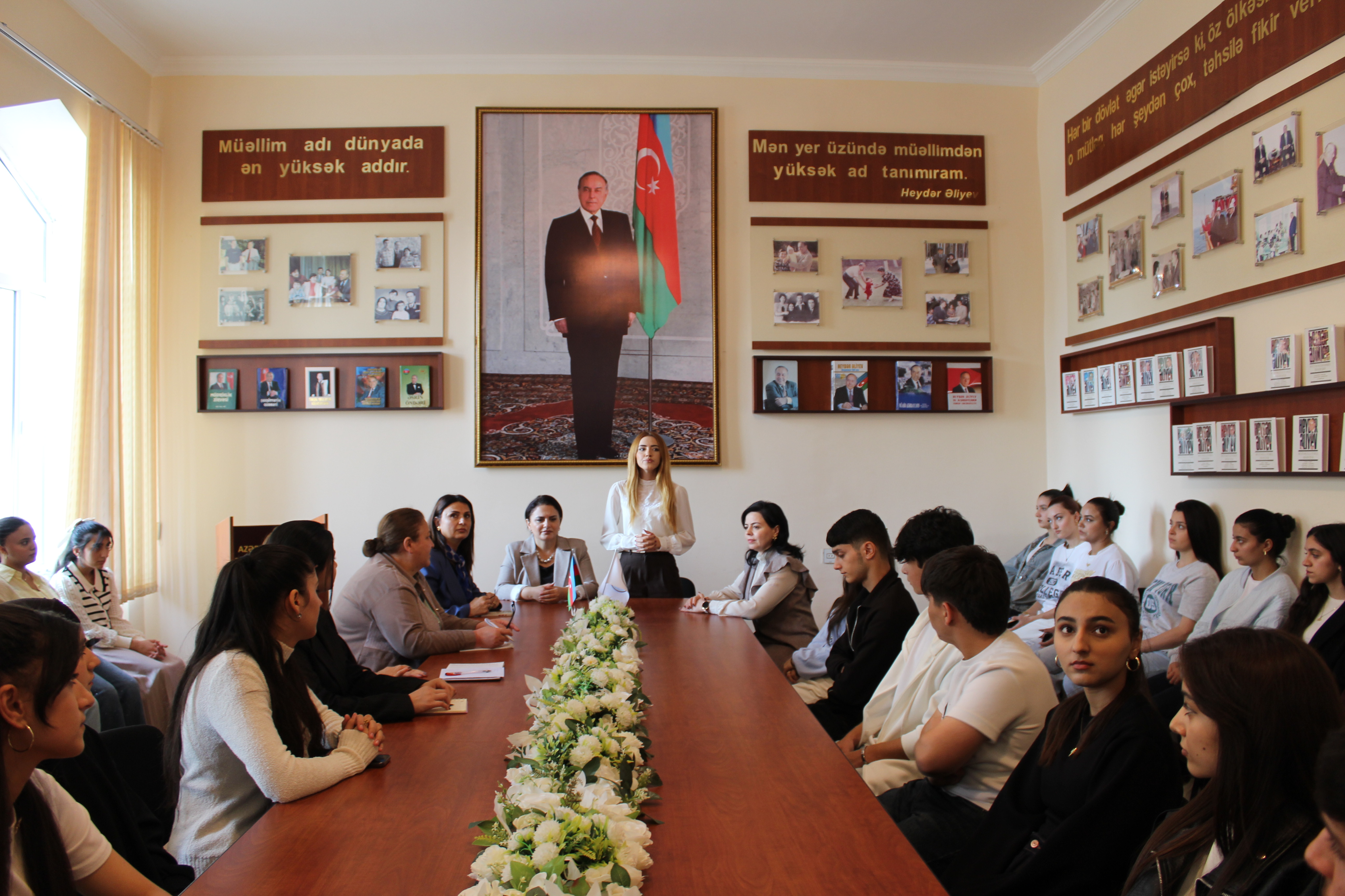 ADPU Şamaxı filialında Təhsil Tələbə Krediti Fondunun nümayəndələri ilə maarifləndirmə görüşü keçirilib.