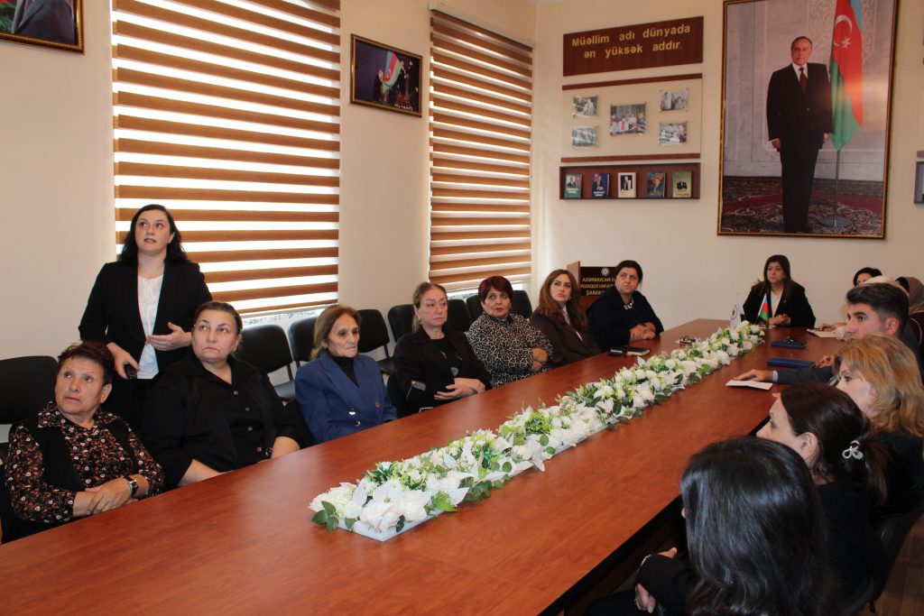 “Akademik və inzibati mühitdə keyfiyyət mədəniyyətinin formalaşdırılması strategiyaları: problemlər, çağırışlar və strateji hədəflər”mövzusunda tədbir keçirililmişdir.